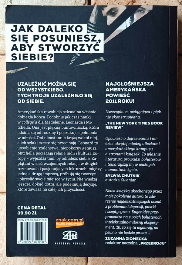 Jeffrey Eugenides  Intryga małżeńska - okładka