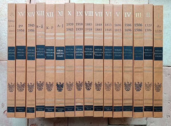 Marian Szulc  Wielka historia Polski + Atlas | 16 tomów | komplet