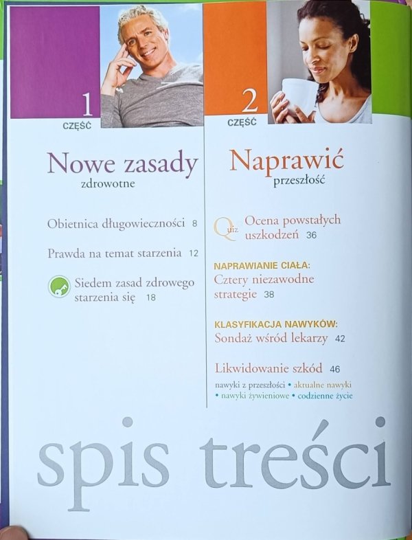 Recepta na długie życie • Readers's Digest - spis treści