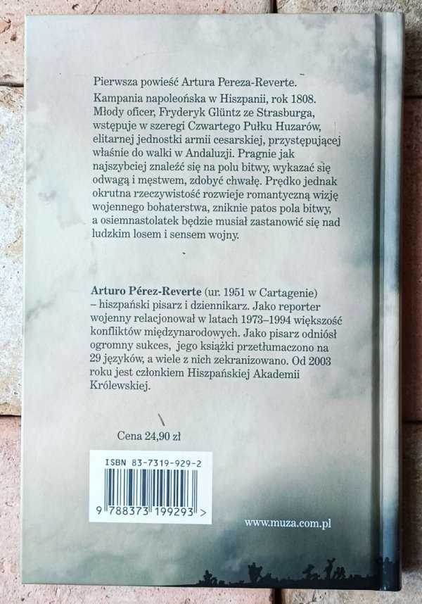 Arturo Perez-Reverte • Huzar - okładka
