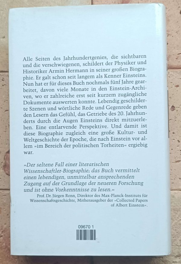 Armin Hermann - Einstein: Der Weltweise und sein Jahrhundert  - okładka