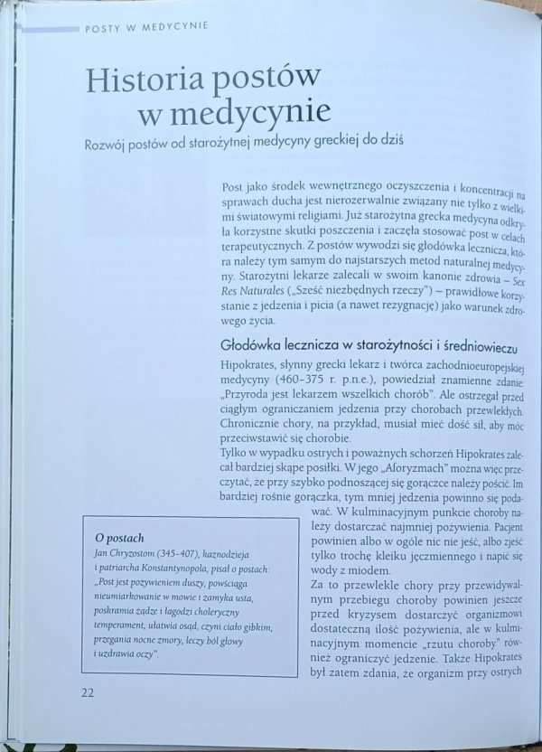  Johannes Mayer - Post, który leczy. Metoda ojców benedyktynów