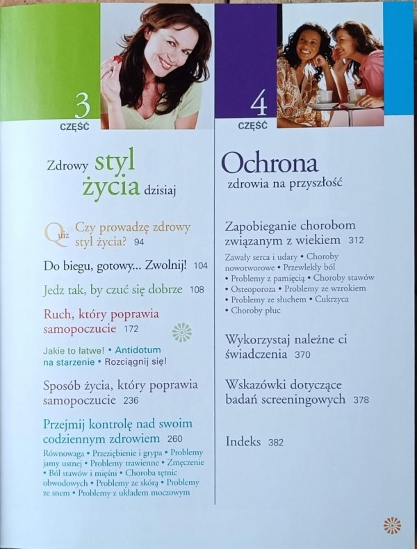 Recepta na długie życie • Readers's Digest - spis treści