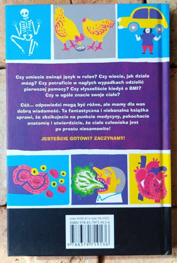 Guy MacDonald  Ręka, noga, mózg... Prawie wszystko o ciele człowieka - okładka