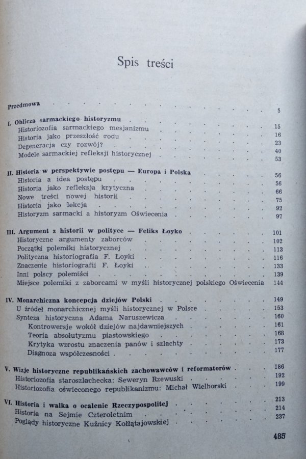 Andrzej Feliks Grabski • Myśl historyczna polskiego Oświecenia