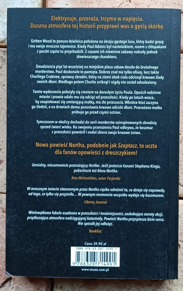 Alex North - W cieniu zła - okładka