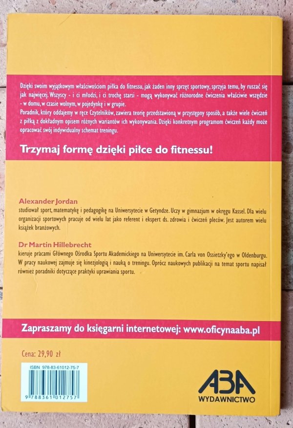 Fitness z piłką. Ruch to życie, życie to ruch - okładka