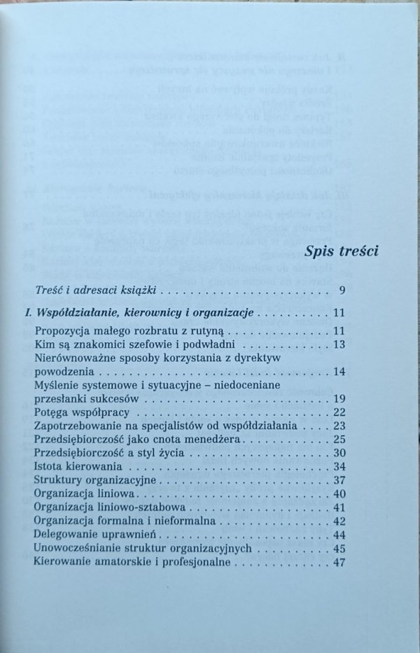Zbigniew Pietrasiński • Znakomici szefowie i podwładni - spis treści