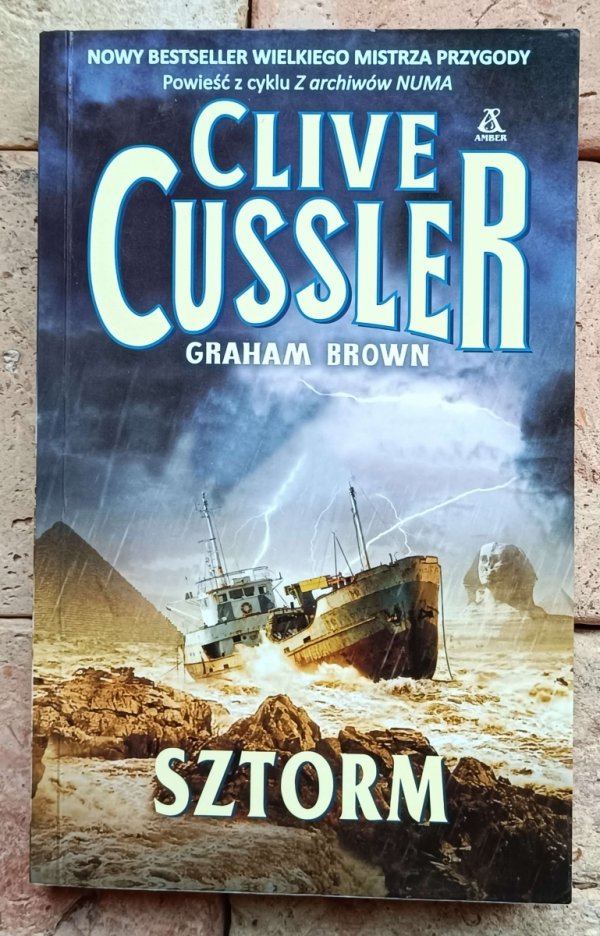 Clive Cussler x5 - Nożownik Snajper Sztorm i inne | komplet