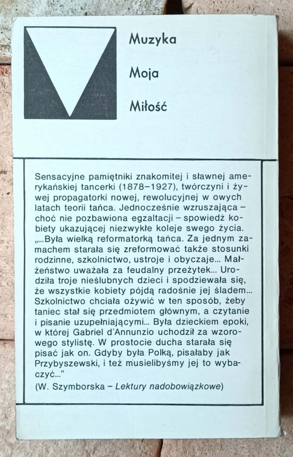 Isadora Duncan • Moje życie - okładka