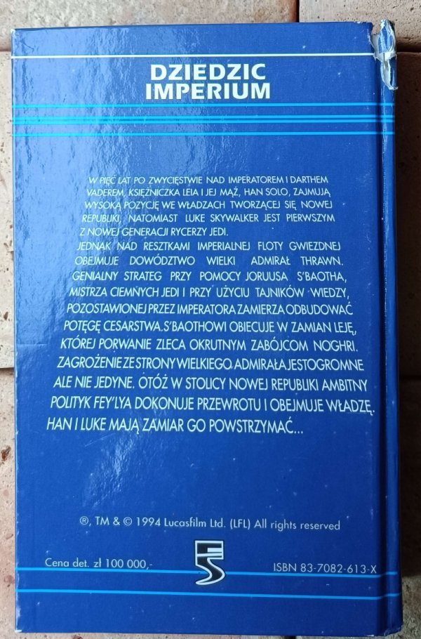 Timothy Zahn • Trylogia Thrawna | komplet - okładka