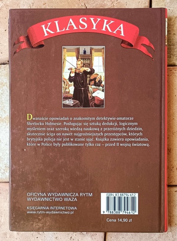 Arthur Conan Doyle Zagadki Sherlocka Holmesa - okładka