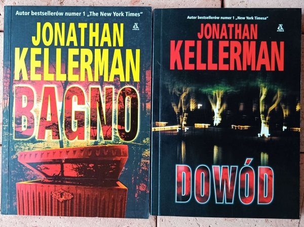 Jonathan Kellerman x23 - cykl Alex Delaware - Kiedy pęka tama - Test krwi - Nad krawędzią - i inne