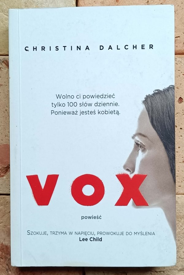 Christina Dalcher - Vox - okładka