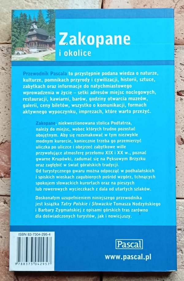 Zakopane i okolice - Przewodnik Pascala | 2005 - okładka