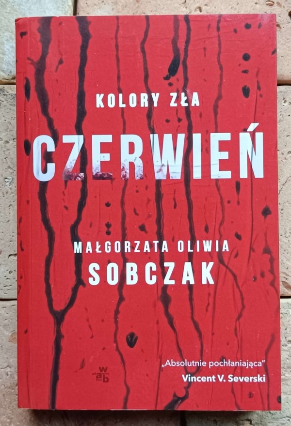  Małgorzata Oliwia Sobczak - Cykl Kolory zła - Czerwień  - okładka