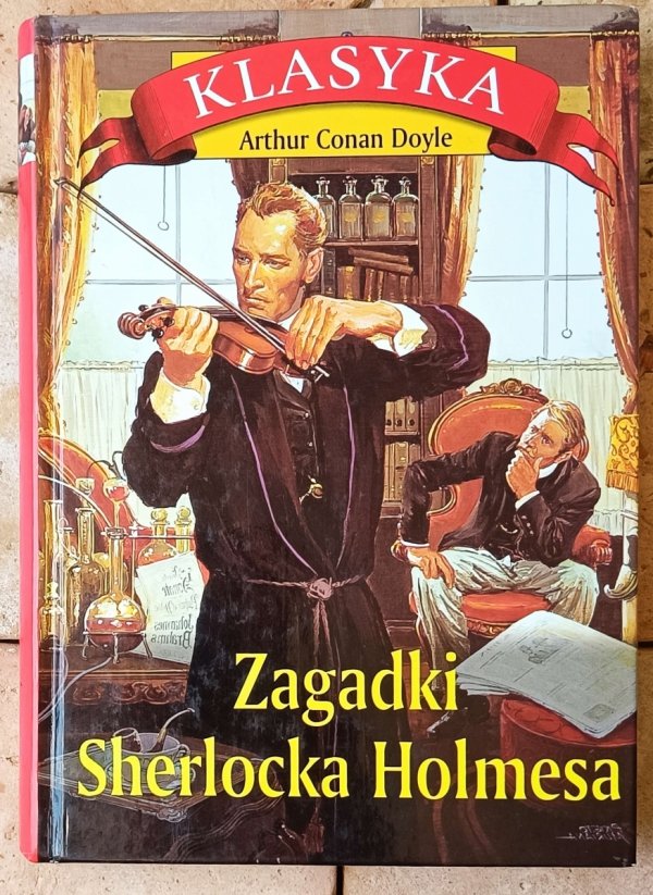 Arthur Conan Doyle Zagadki Sherlocka Holmesa - okładka