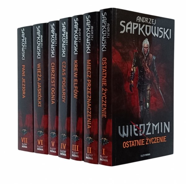Andrzej Sapkowski - Wiedźmin tom 1-7 | komplet