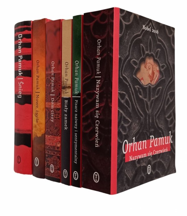 Orhan Pamuk x6 Nazywam się Czerwień - Dom ciszy - Śnieg i inne