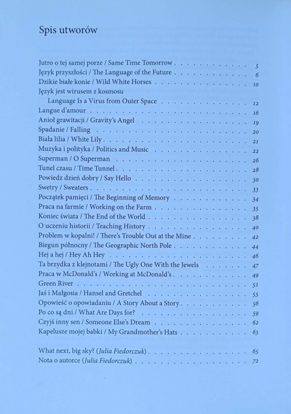 Laurie Anderson • Język przyszłościLaurie Anderson • Język przyszłości