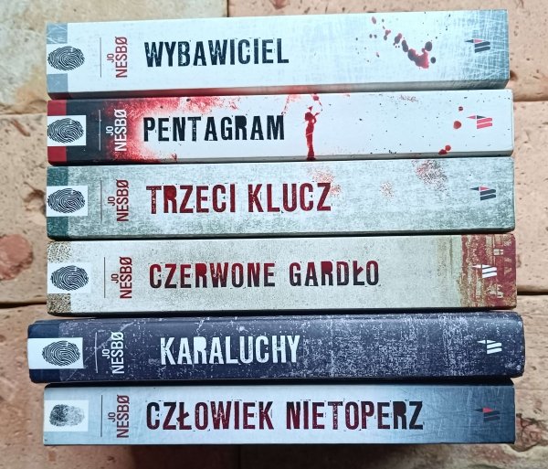 Jo Nesbo Cykl Harry Hole | tom 1-13 | komplet - okładka