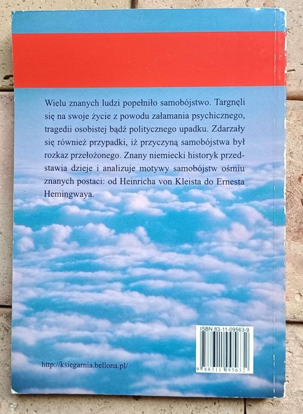 Friedrich Weissensteiner - Najsłynniejsze samobójstwa świata