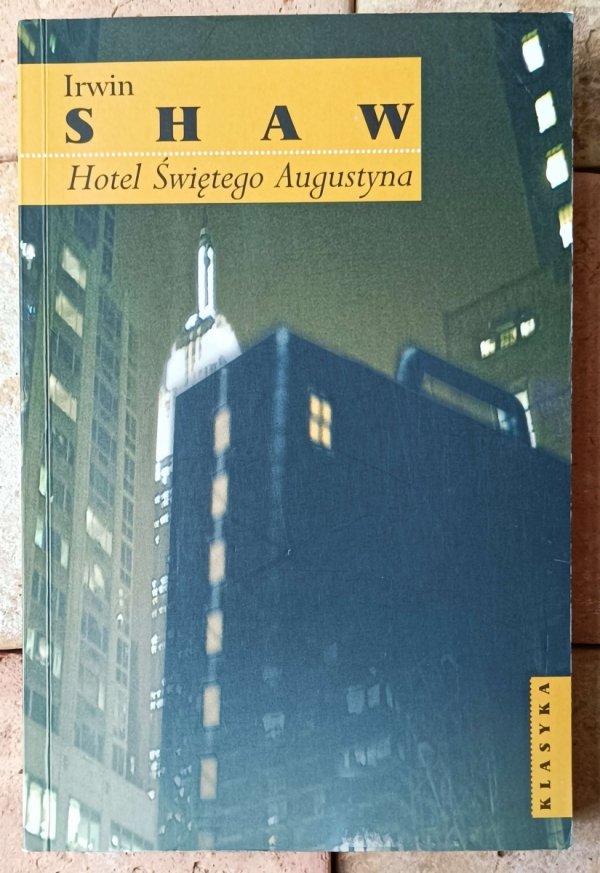  Irwin Shaw • Hotel Świętego Augustyna - okładka