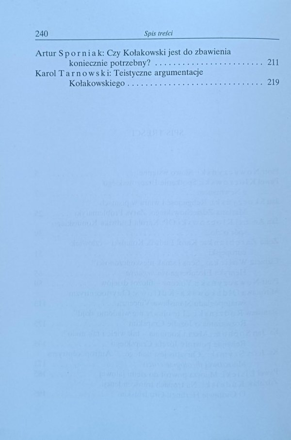 Od Brzozowskiego do Kołakowskiego. Polscy pisarze XX wieku wobec religii