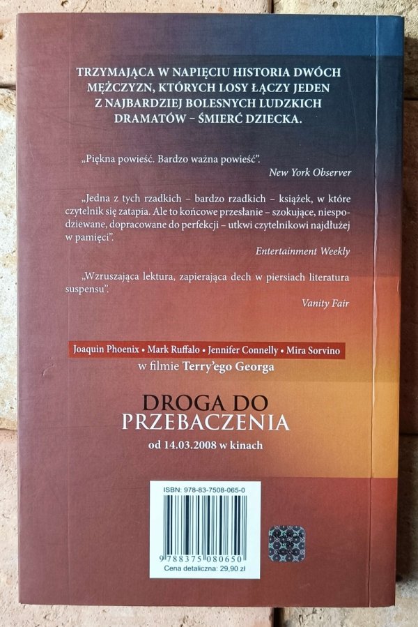 John Burnham Schwartz • Droga do przebaczenia - okładka