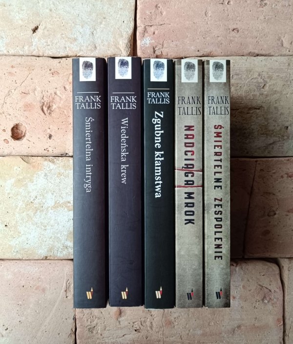 Frank Tallis x5 | Zapiski Liebermanna – komplet | Wiedeń | kryminał retro | okultyzm - okładka