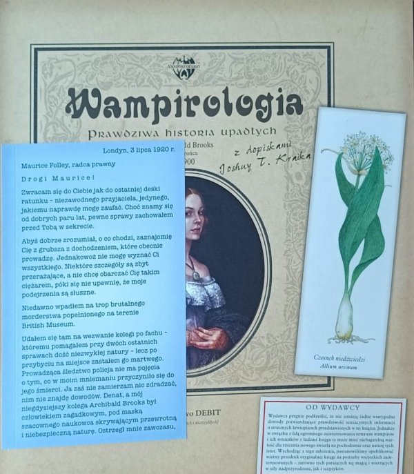 Nicky Raven • Wampirologia. Prawdziwa historia upadłych - ilustracja