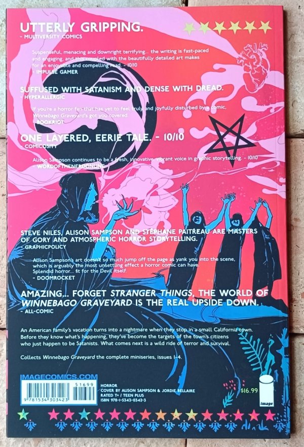  Steve Niles, Alison Sampson - Winnebago Graveyard - okładka