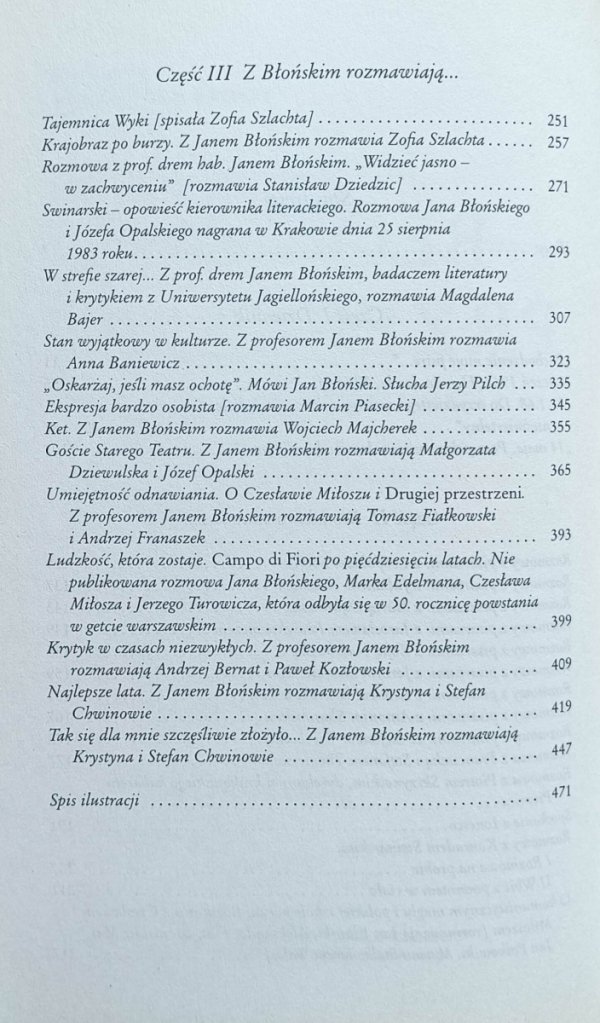 Jan Błoński - Błoński przekorny. Dziennik. Wywiady - okładka