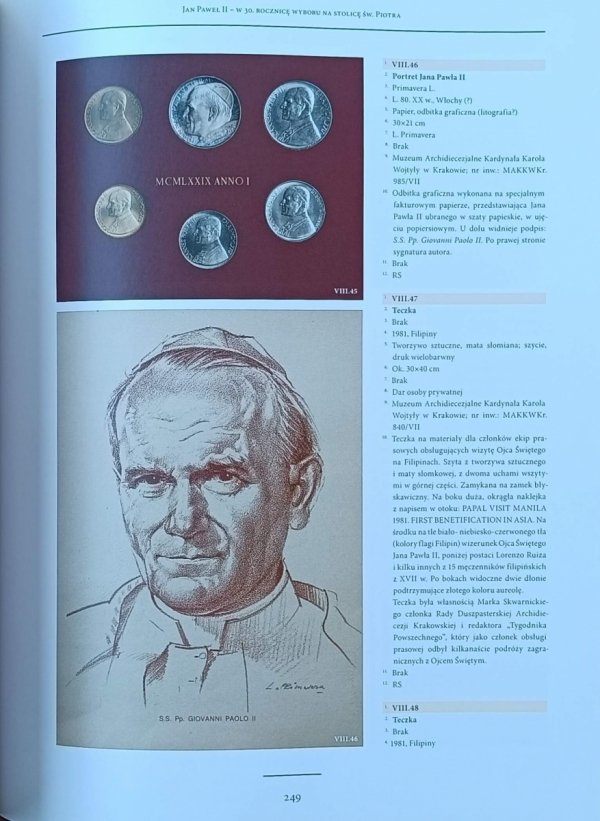 Droga do Watykanu. Kraków a Stolica Apostolska. Jan Paweł II - w 30. rocznicę wyboru na stolicę Świętego Piotra • Katalog wystawy