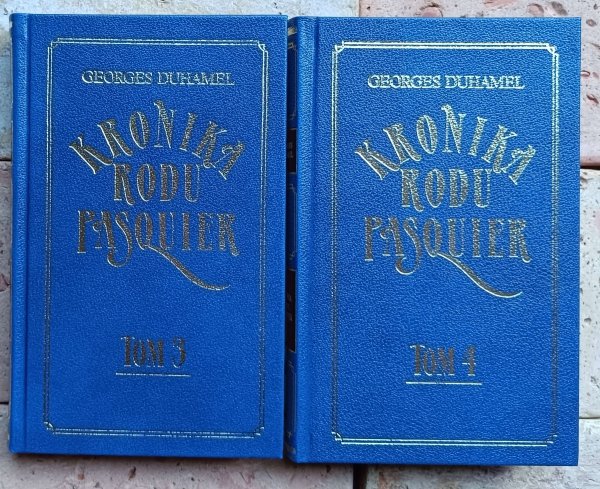 Georges Duhamel - Kronika Rodu Pasquier | 5 tomów | komplet - okładka