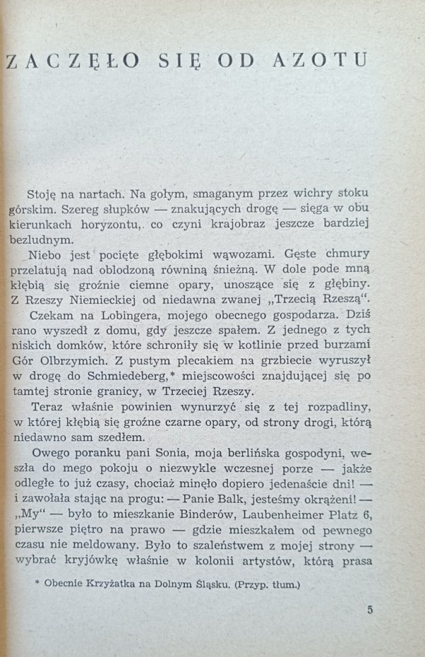 Teodor Balk • Zaginiony rękopis