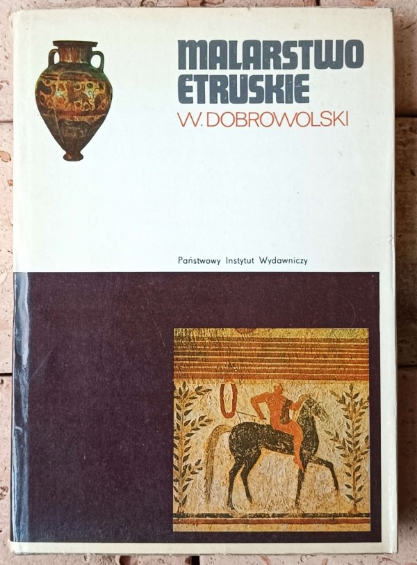 Witold Dobrowolski Malarstwo Etruskie - okładka