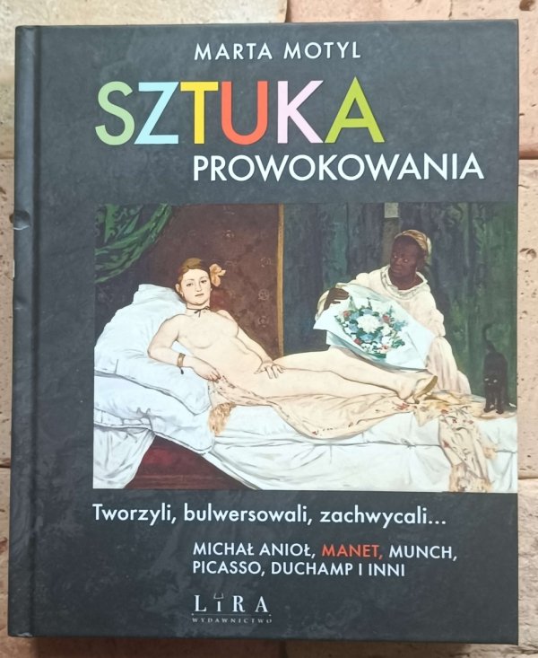 Marta Motyl - Sztuka prowokowania - okładka