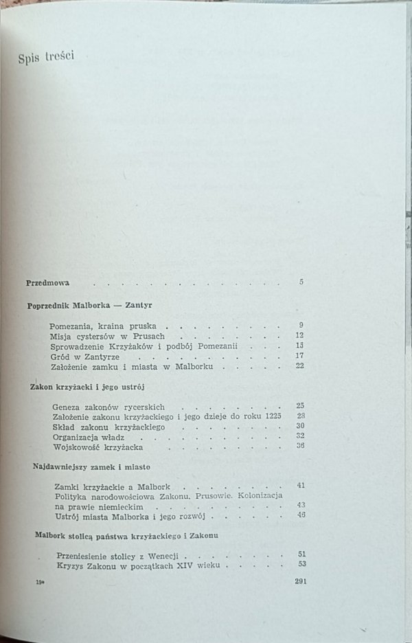 Karol Górski - Dzieje Malborka