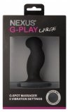 Plug analno waginalny duży - Nexus G-Play Plus Large Black