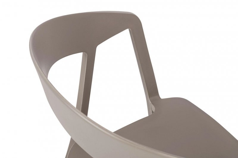 Krzesło VIBIA szare - polipropylen