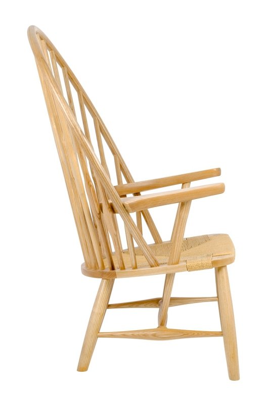Fotel BOHO PAVO natural - drewno jesionowe, naturalne włókne