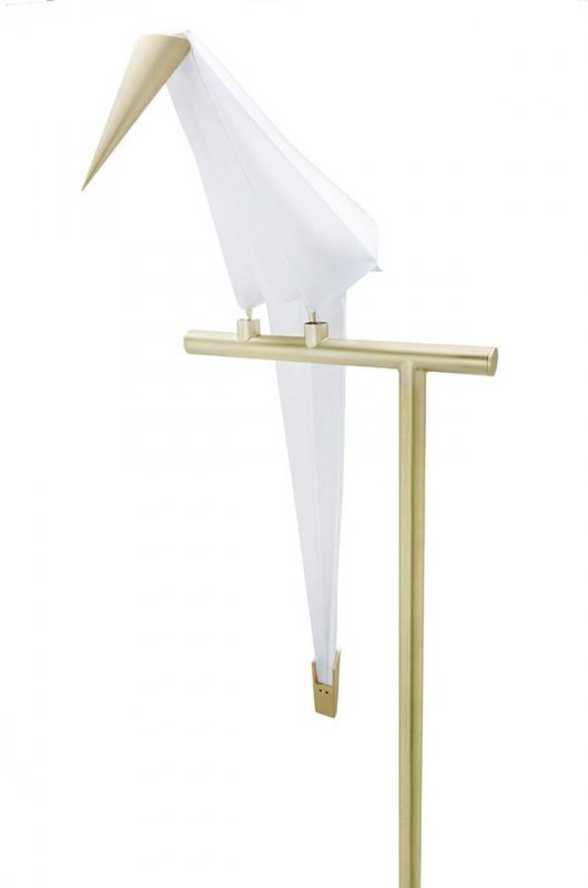 Lampa podłogowa LORO FLOOR złota - LED
