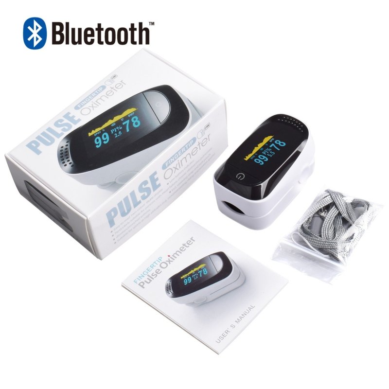 IMDK C101A2 Bluetooth Pulsoksymetr z Bluetooth