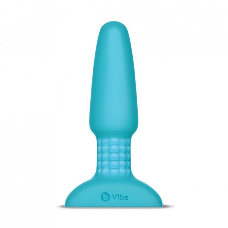 Zdalnie sterowany plug analny - B-Vibe Rimming Plug 2 Teal