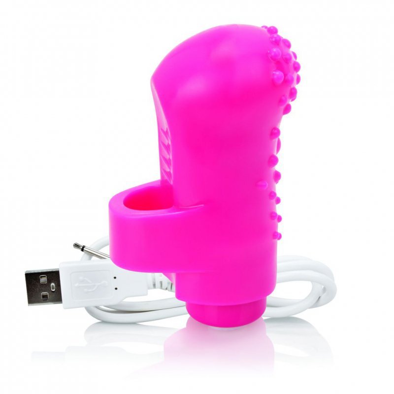 Wibrator na palec - The Screaming O Charged FingO Pink