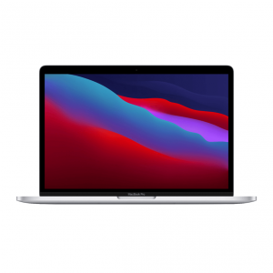 MacBook Pro 13 Apple M1 - 8-core CPU + 8-core GPU / 8GB RAM / 512GB SSD / 2 x Thunderbolt / Silver - EN
