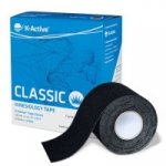 K-Active Kinesiology Tape kolor czarny  5 cm/5 m (Nitto)