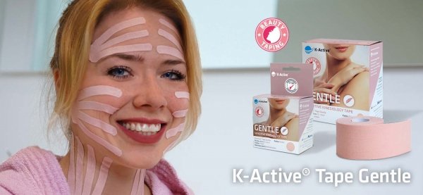 K-Active Kinesiology Tape GENTLE 5 cm/5 m 