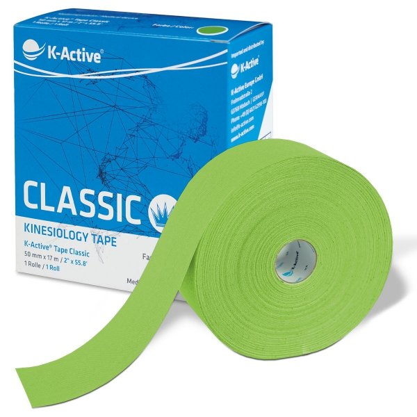 K-Active Kinesiology Tape kolor zielony 5cm/17 m (Nitto)
